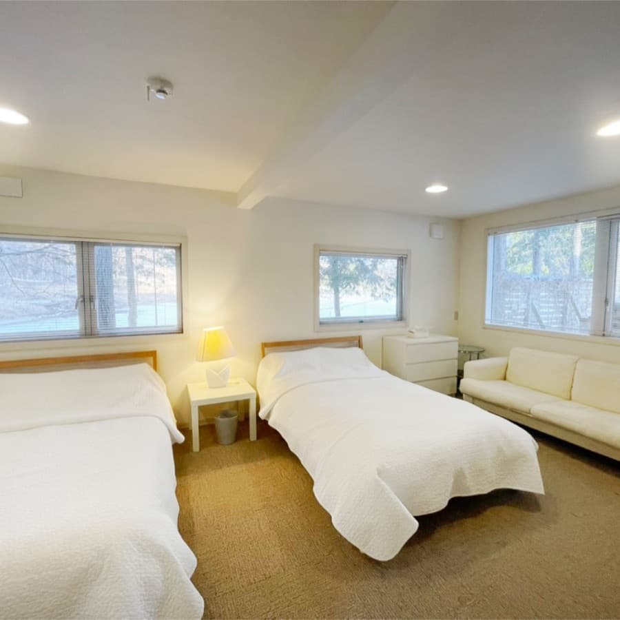 山中湖コテージ GARDEN SHEDの寝室